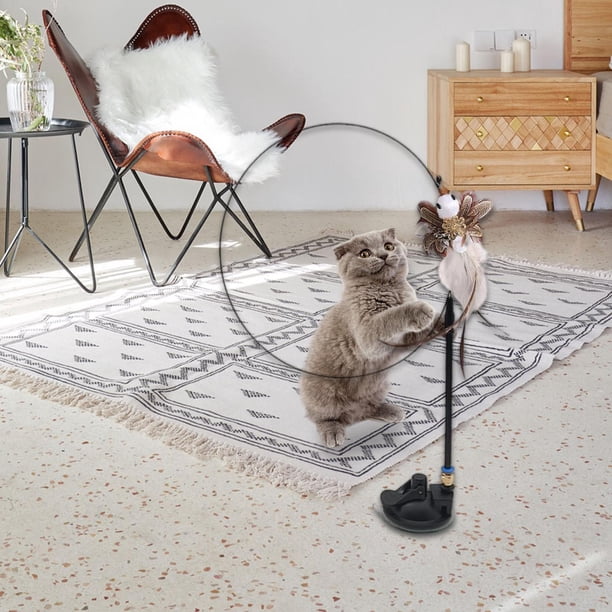 Juguetes de plumas para gato Colco Varita de juguetes para gatos 90x6 cm