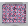 thumbnail image 2 of Yuvancrafts  Handmade Traditional Block Print Cotton Kantha Quilt, Queen Size, 2 of 3