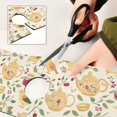 thumbnail image 6 of Yayeee Faucet Mat for Kitchen Sink 14.7" Diatomite Long Splash Guard Pad, Birds Tea Time, 6 of 7