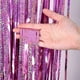 thumbnail image 5 of Cortinas de oropel con flecos y purpurina, 4 unidades, 1 x 2,5 m, 5 of 5