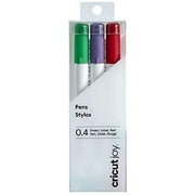 Joy Fine Point Pens, 0.4 Mm (3) Red, Green, Violet