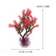 thumbnail image 2 of unbranded Planta Plástica Roja Para Acuario Decorativa Con Y Material Duradero, 2 of 7