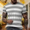 thumbnail image 2 of Ierhent Mens Workout Shirts Mens T Shirt Ultra Plain Tshirts for Men Cooling Crew Neck Casual Basic Tee Shirt Undershirt (Light Gray,XL), 2 of 6