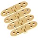 thumbnail image 5 of unbranded 4Ud Bisagras Plegables Doradas Para Muebles De Hogar Apertura 180, 5 of 8