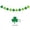 15, variant on ZMYFlora St. Patrick's Day Shamrock Lucky Banner and Garland Set, Irish Hanging Swirl Decor for Home, Party, and Holiday Celebration, Festive Clover Streamers,B