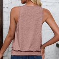 thumbnail image 6 of Women's Sleeveless V Neck Tank Tops Summer Tops Trendy 2024 Causal Cute Loose Fit Workout Athletic Yoga Shirts, 6 of 6