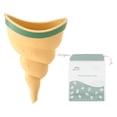 thumbnail image 1 of Orinal Femenino, Embudo Urinario para Mujeres, Embudo para Orinar Suave Y Reutilizable para Mujeres, Dispositivo para Orinar Femenino para Viajes, Coc Amarillo, 1 of 8