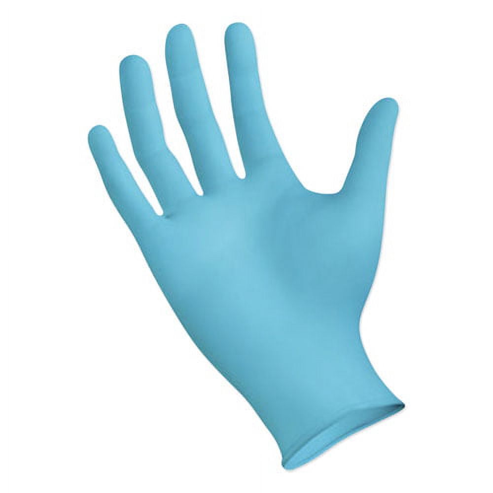 Disposable General-Purpose Nitrile Gloves, Medium, Blue, 4 mil, 100/Box | Bundle of 5 Boxes