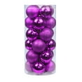 thumbnail image 1 of 24 Pieces 3cm Shatterproof Christmas Ball Ornaments Compatible With Xtmas Tree Wedding Birthday Party Decor, 1 of 5