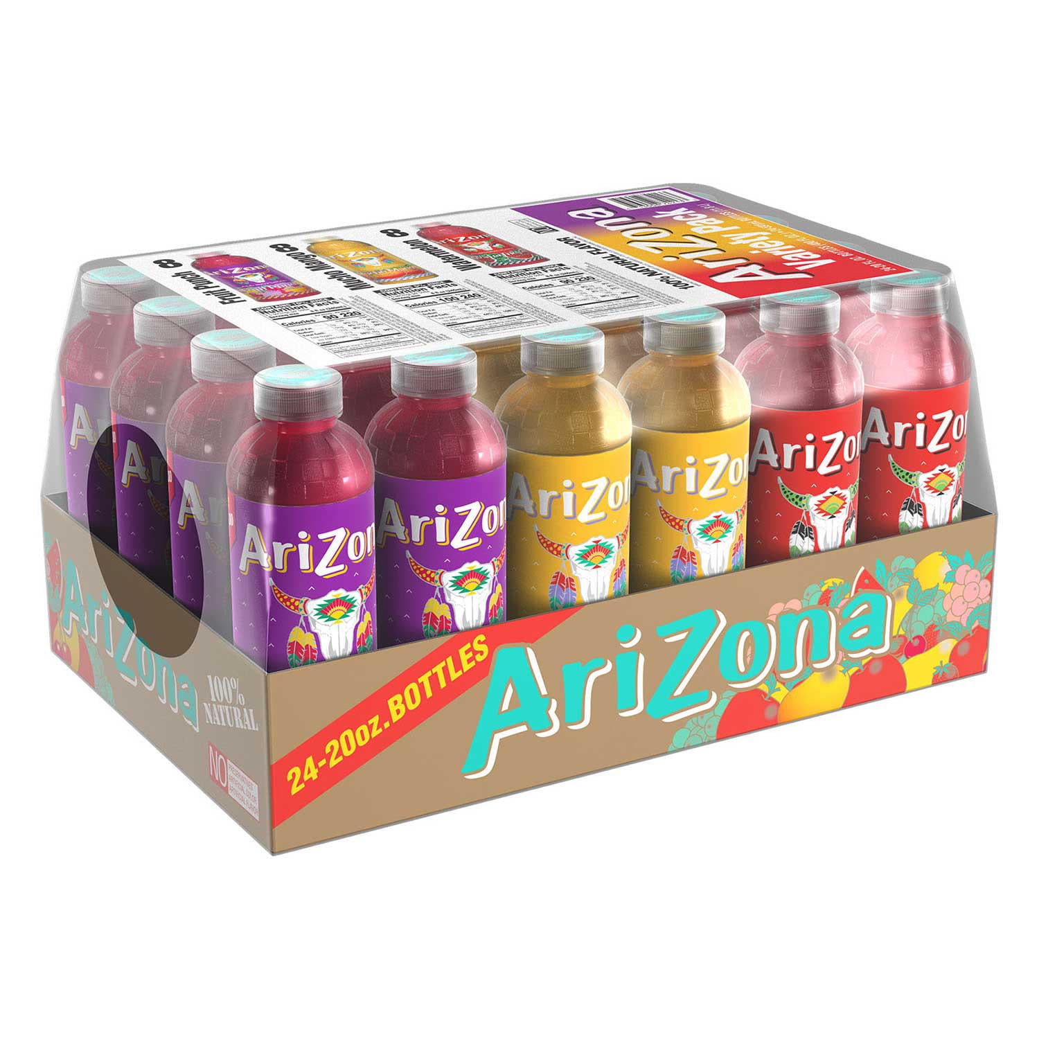 Arizona Juice Variety Pack (20Oz / 24Pk)
