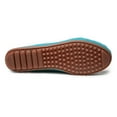 thumbnail image 2 of Minnetonka Women’s Thunderbird “Animikii” Hardsole – Moccasins for Women with a Classic Leather Moccasin Silhouette, Cushioned Footbed, and Beaded Moccasin Design, Turquoise, Size 5.5, 2 of 7