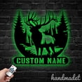thumbnail image 4 of Handmadetneonsign Elk Forest Metal Wall Art, Elk Forest Metal Sign Wall Decor, Elk Metal Wall Decor, 4 of 5