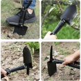 thumbnail image 4 of Mini pala plegable de acero con alto contenido de carbono, mini pala plegable de supervivencia táctica al aire libre, ligera y portátil, herramienta de atrincheramiento, camping, senderismo, exca, 4 of 5