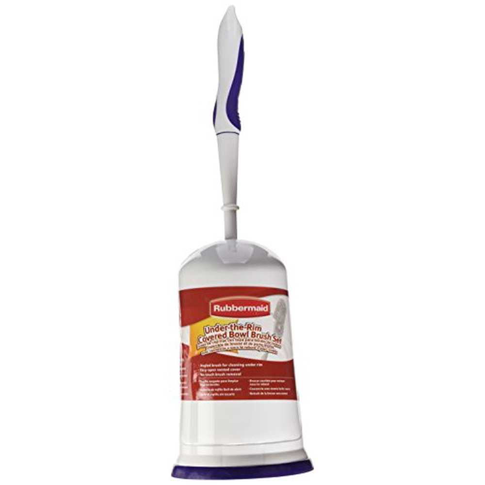 Rubbermaid Toilet Bowl Brush with Caddy Holder, with Caddy Holder