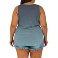 thumbnail image 4 of StSilkitty Plus Size Tank Tops for Womens Gradient Color Loose V Neck Blouses Summer Beach Lightweight Soft Shirts, 4 of 7