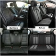 thumbnail image 7 of AOMSAZTO Car Seat Covers Fit for Kia Sportage 2009-2025 Full Set Leather Seat Cushion Waterproof Automotive Seat Protectors(5 Seats,Black&Grey), 7 of 7