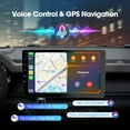 thumbnail image 3 of Estéreo de coche Haudio 10.1 inalámbrico de doble DIN con CarPlay y Android, 3 of 7