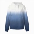 thumbnail image 5 of TOWED22 Sweatshirts for Teen Girls Trendy Long Sleeve Gradient Oversized Hoodie with Kangaroo Pocket Pullover Clothes,Navy,3-4 Y, 5 of 6