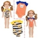 thumbnail image 4 of Traje de baño de una pieza de dibujos animados para muñecas American Girl de 14 pulgadas, accesorios para muñecas, 4 of 6