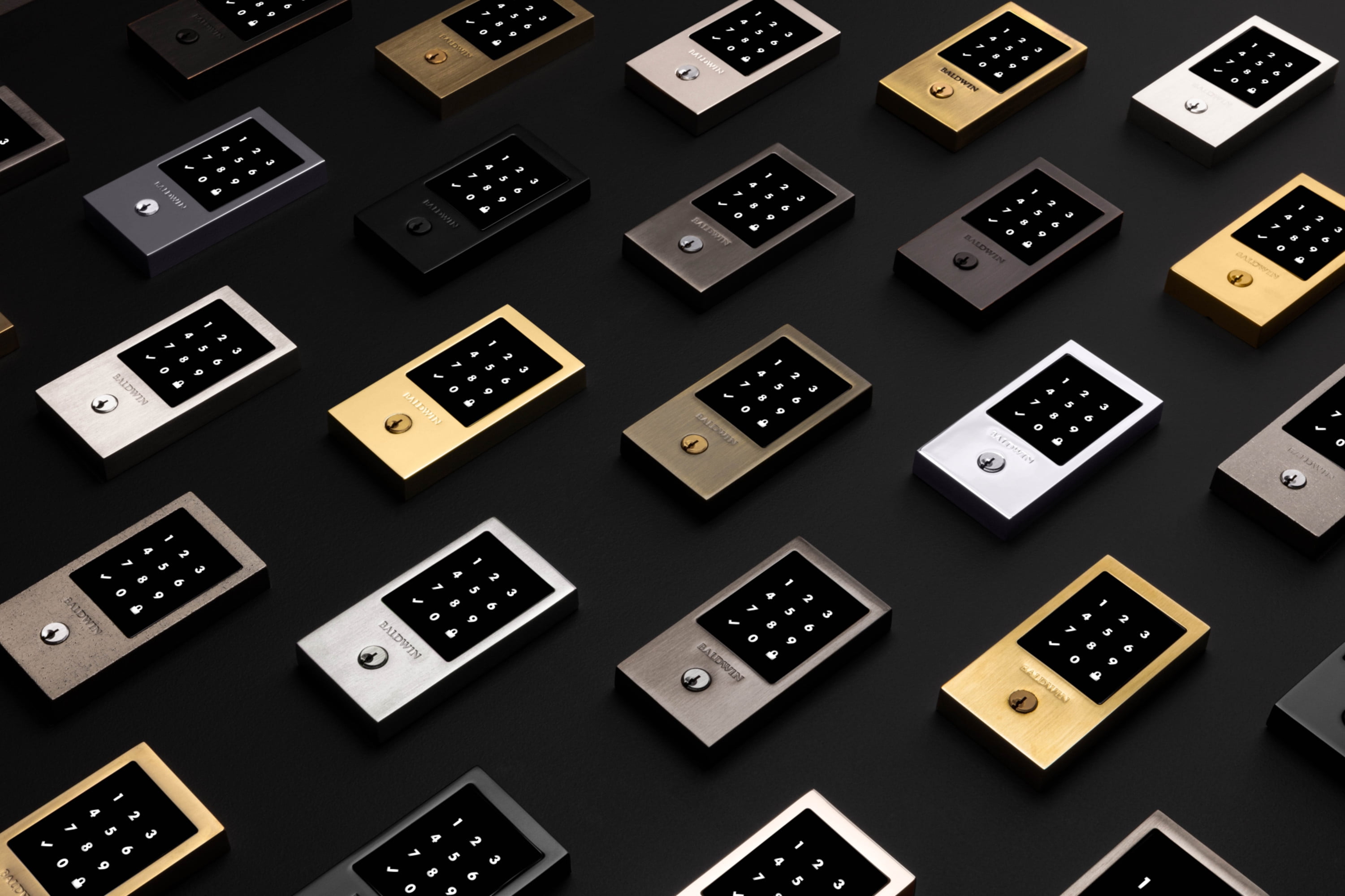 Baldwin Estate 8225150ZW Minneapolis Touchscreen Z-Wave Smart