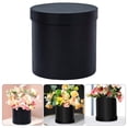 thumbnail image 3 of Milisten Flowers Gift Box Packaging Box Flower Bouquet Paperboard Round Flower Bucket, 3 of 6