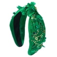 thumbnail image 6 of CYSFASHION Head Bands for Women Non-Slip Headband Stretchy Hair Band Trendy Fashion Accessories Green, 6 of 9