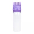 thumbnail image 1 of lionlar 2x120ml Comb Bottle with Graduated Scale Hair Dye Comb for Shop , , 2 Pcs, 1 of 9