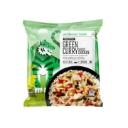 Laughing Tiger Thai Style Green Curry Sauced Chicken, Frozen Meal, 21 oz Full Size Bag, (Frozen)