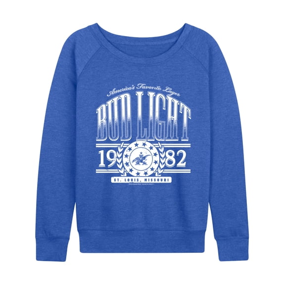 Bud Light - Jersey - Women's French Terry Long Sleeve Pullover