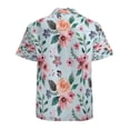 thumbnail image 3 of High Quality Hawaiian Shirts for Men Short Sleeve Aloha Beach Shirt Floral Summer Casual Button Down Shirts Blouses IKAX8T, 3 of 7