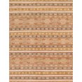 thumbnail image 1 of Ahgly Company Machine Washable Indoor Rectangle Abstract Papaya Orange Area Rugs, 2' x 4', 1 of 7