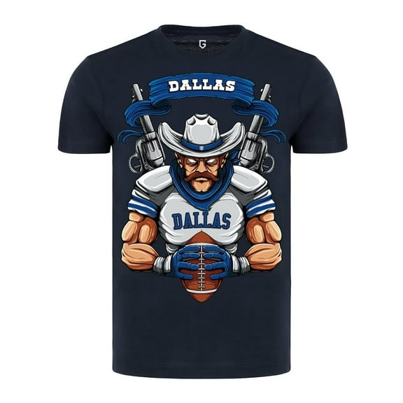 Game Garment Dallas Football Wild West Men's T-Shirt