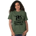 thumbnail image 4 of Zombie Dance Crew Walking Apocalypse Plus Size Crewneck Graphic Tee Shirt Brisco Brands 2X, 4 of 5