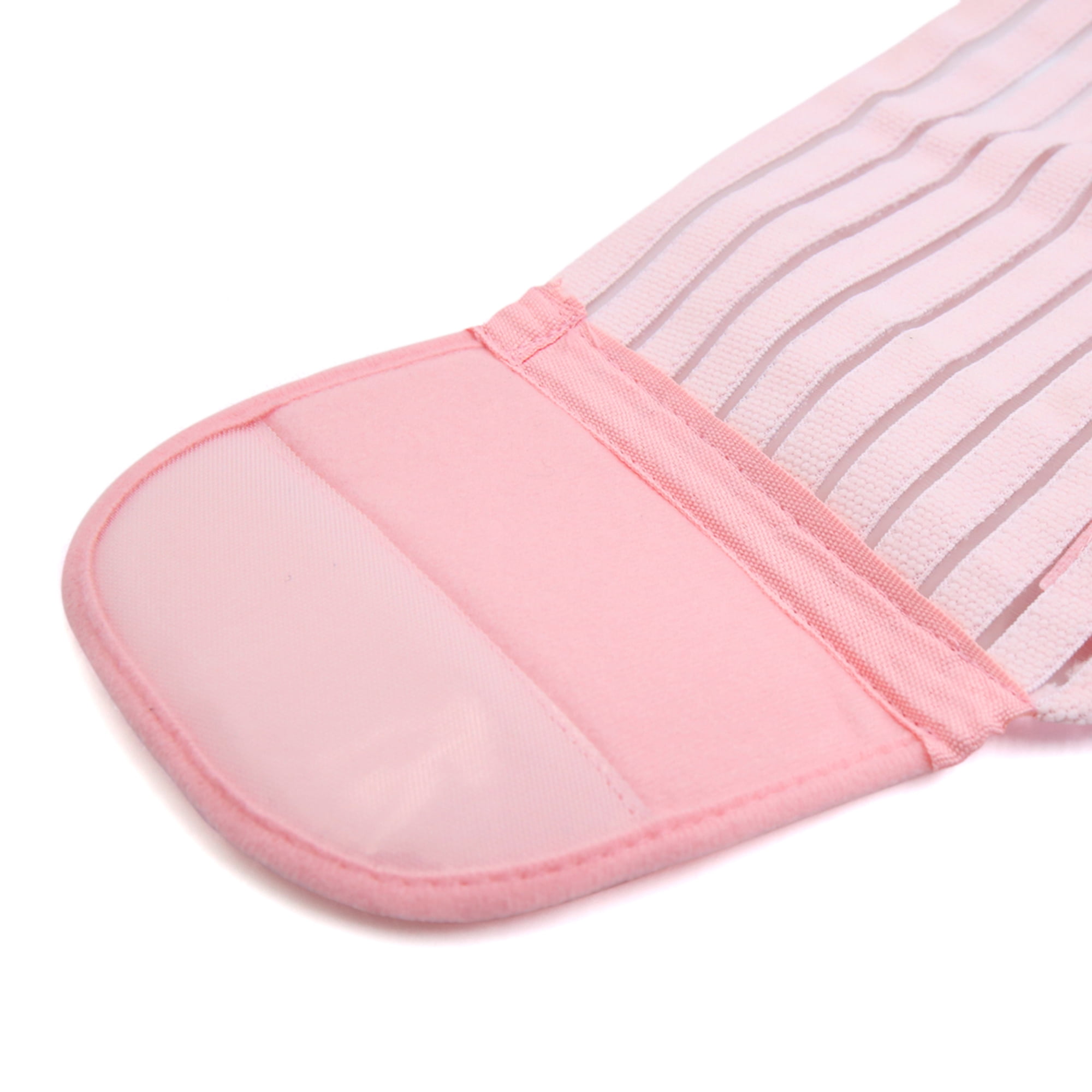 Unique Bargains Pregnancy Antepartum Abdominal Nylon Back Support Belly Band S Pink