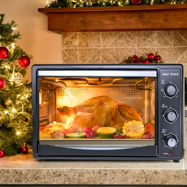 HALF SCALE Electric Oven Household 42L Large Capacity Oven Multi Functional Fully Automatic Mini Baking Machine