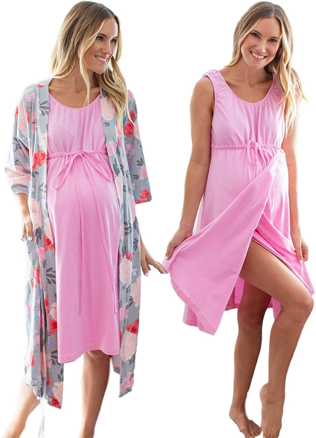 3 in 1 Maternity Labor Delivery Nursing Hospital Birthing Gown