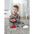 Gerber Baby & Toddler Boy Microfleece Blanket Sleeper Pajamas, 4Pack , Sizes 0/3 Months 5T