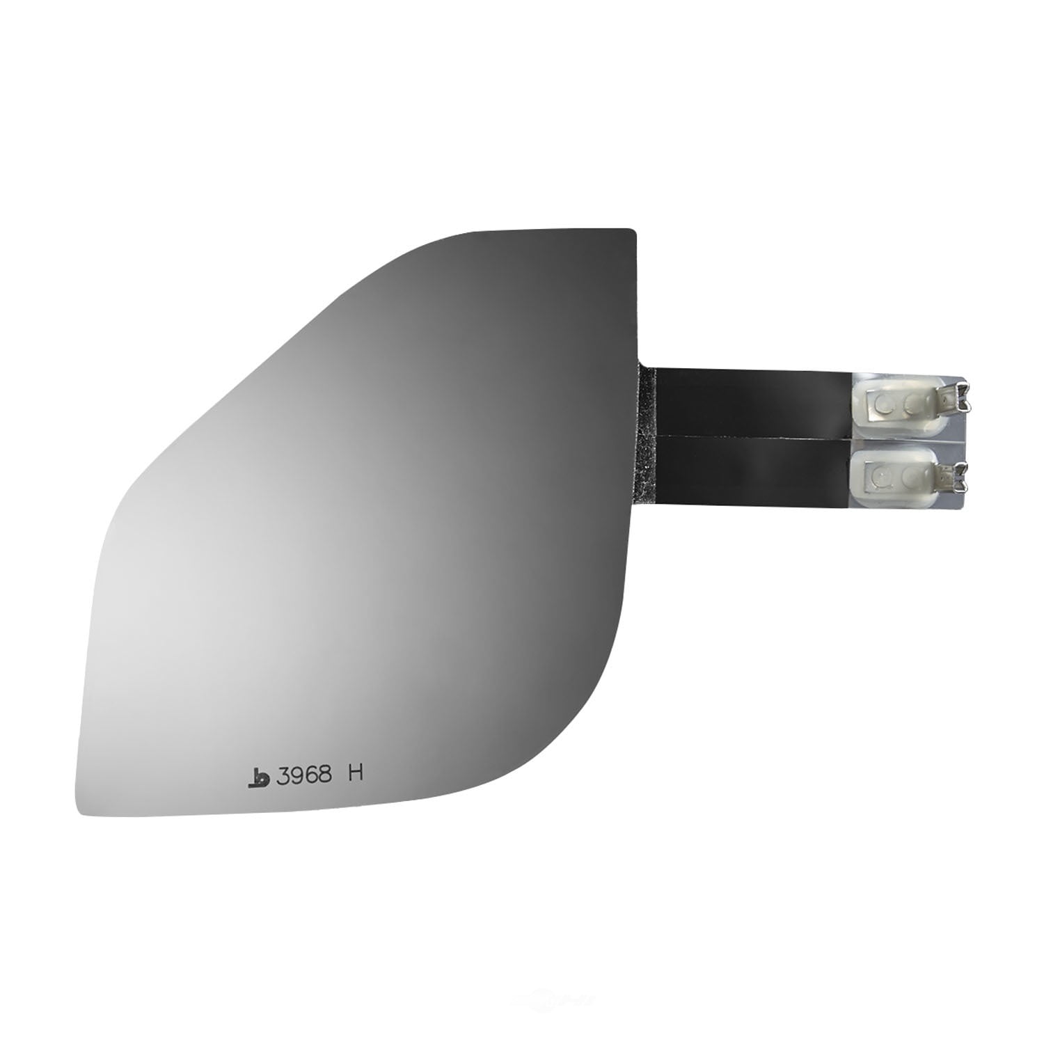 Burco Side View Mirror Replacement Glass - Clear Glass - 3968H