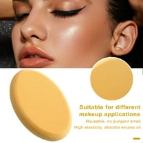 Joernso Oval Puff Makeup Egg High Elasticity Sponge Absorbent Easy to Clean Professional Makeup Sponge Beauty Egg