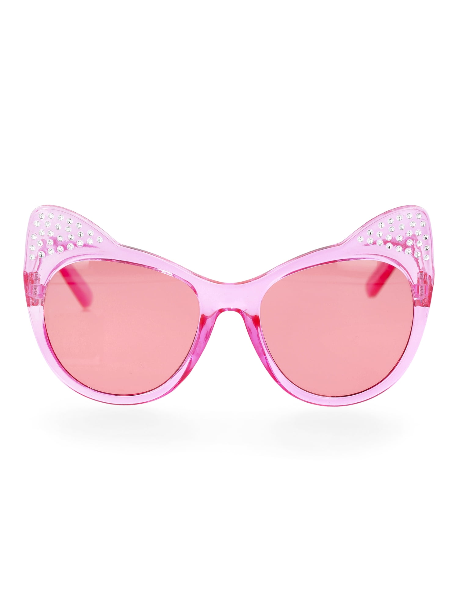 Justice Girls Cat Ear Sunglasses, Pink