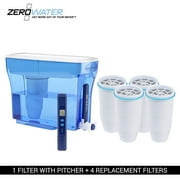 ZeroWater ZD-018 ZD018, 23 Cup Water Filter Pitcher with Water Quality Meter