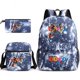 thumbnail image 1 of 3pcs Disney Coco Teenager Students Backpacks Schoolbags Pencil Case Shoulder Bags Boys Girls School Bags Sets, 1 of 4