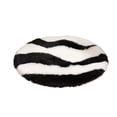 thumbnail image 3 of Meitianfacai Round Faux Wool Area Rug Soft Polyester Floor Mat for Living Room Bedroom and Entryway in Multiple Colors - Black Pink Coffee Purple and Gray Options,60x60cm/23.62x23.62in, 3 of 7