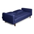 thumbnail image 4 of Sofá Cama De Lino Azul Beehive Memory Foam Modelo Salim, 4 of 8