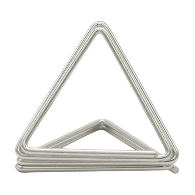 Creative Cute 2 Layer 3D Card Holder Love Seat Holder Metal Vertical Desktop Message Note Holder,Triangular Business Card Holder