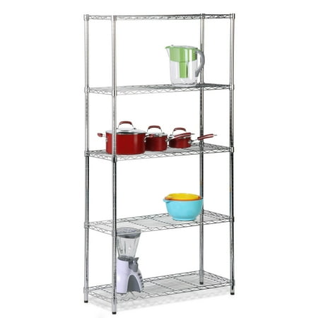 Honey Can Do Urban 5 Shelf Adjustable Steel Storage