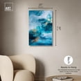 thumbnail image 5 of Aqua Tranquility Canvas Geode Wall Art by Art Remedy, Gallery Wrapped, 20" x 30", 5 of 7