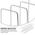 thumbnail image 3 of Stainless Steel Flatware Serving Utensils Dish Drainer Cookware Drying Rack Bracket 2 Pcs, 3 of 6