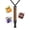 Black, variant on Breathing Necklace with Resistance, Wooden Breathe Free Necklace with Flavoured Filters, Mindful Calm Breathlace for Meditation, Women & Men