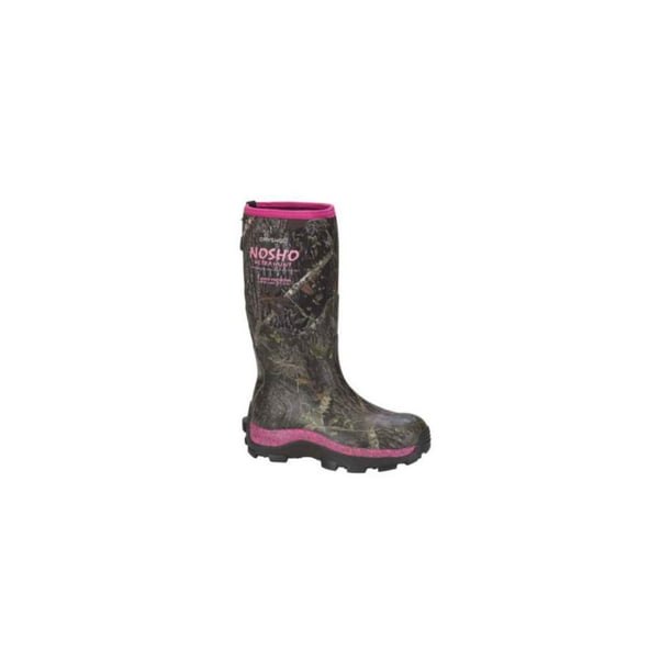 Dryshod NOSHO Hi Women's Camo/Pink Extreme ColdConditions Hunting Boot